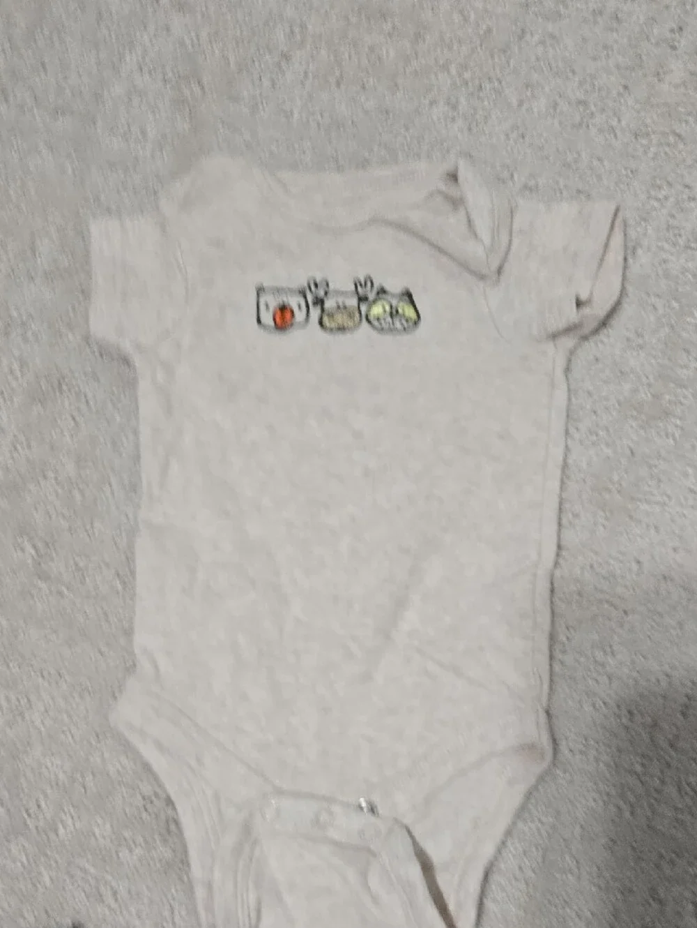 Mixed Pack of Girls' One-Piece Bodysuits- (0-3 Months)